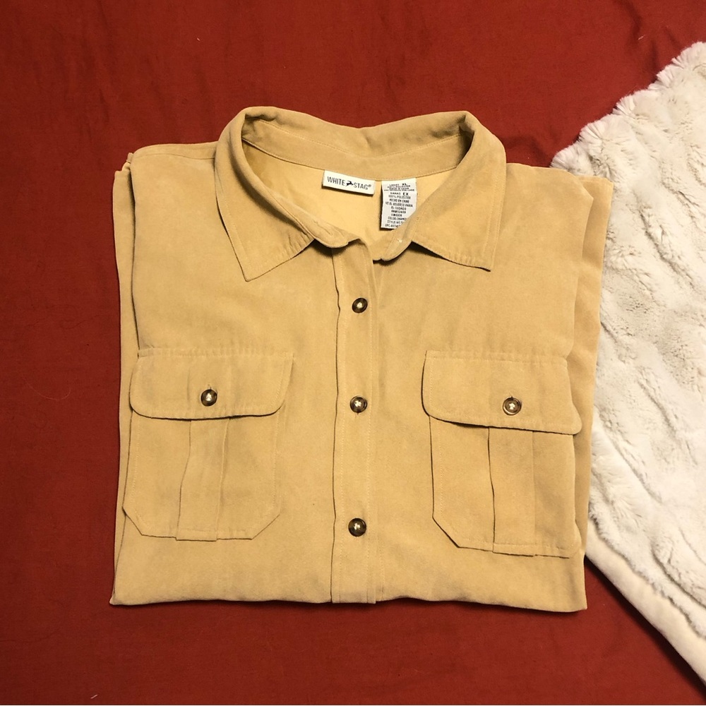 Faux Suede Shacket
